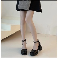 Giày lolita nữ giày cao gót 10p khoét eo cực đẹp