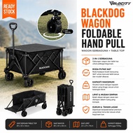 Wagon Troli BLACKDOG Folding Four-way Camping Wagon Detachable Portable Outdoor Capacity 150L