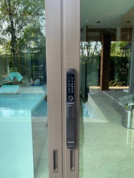New Model 2023 (กันน้ำ 100%) HiLock Digital Door Lock : 9 ระบบ รุ่น HL-435  HL-434 (บานเลื่อนและบานผลัก)