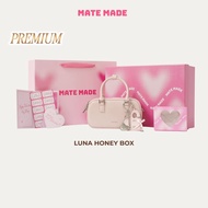 (EXCLUSIVE VOUCHER) - Luna Honey Box gift Combo - Luna Mate Made Handbag + Charm Promise + 2gether b
