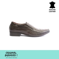 Pierre Cardin 1208 Brown, Sepatu pantofel pria Pierre Cardin Original