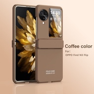 Hoce Sang Trọng N3Flip Bản Lề Vỏ bảo vệ điện thoại Cho Oppo Find N2 N3 N2Flip N3Flip 5G Chống Sốc Fr