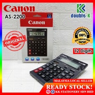 Canon AS-2200 Calculator 12 Digit RM46.90/each