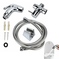 [YF] Bidet Sprayer Toilet Bathroom Flush Handheld Shower Head Nozzle Hose Set