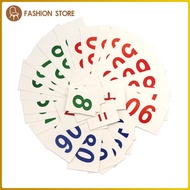 [Wishshopeelq] Montessori Number Cards Math Games Division Math Manipulatives Math Toy