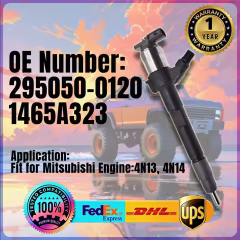Fuel Injector 295050-0120 1465A323 for Citroen Mitsubishi Engine 4N13 4N14