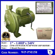 1" - 1.0HP x 240V - CPM-158 WATER PUMP WITH 1HP MOTOR - 3 Month Warranty - WP-PM158