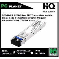 SFP-1G-LX 1.25G 10km SFP Transceiver module Singlemode Compatible Mikrotik /Ubiquiti/ Hikvision /D-L