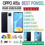 Terlaris OPPO A15S RAM 4GB/64GB GARANSI RESMI OPPO INDONESIA