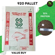 10 / 20kg 920 2mm Pallet / Umpan Mancing / Dedak