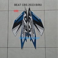 striping stiker motor honda beat cbs 2023 blue