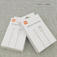 Original Xiaomi 10W 18W 27W 30W 3A Type C Cable USB-C Fast Charger Line 100 cm For Mi 11 10 9 Lite C