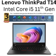 Lenovo ThinkPad T14 | 11th Generation Intel Core i5 | 32GB RAM 1TB SSD | Business Laptop | 3 Year Wa