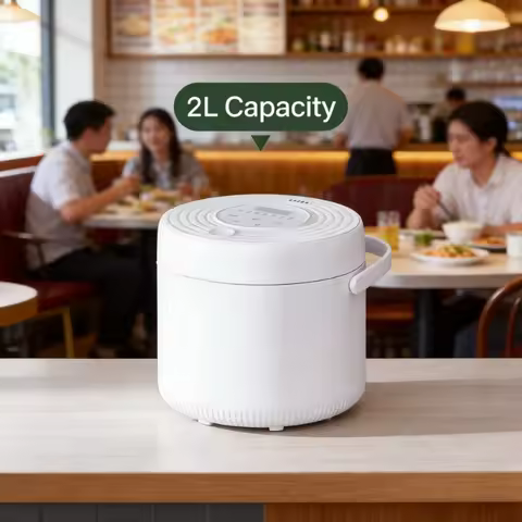 110v rice cooker 2L mini rice cooker fully automatic small 1 2 3 person small household appliances e