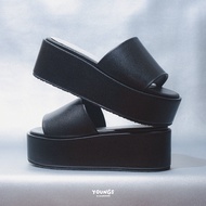 HOMETOWN รองเท้าแตะแบบลำลอง สีดำ💥 ( MADE TO ORDER 14-20 DAY ) 💥