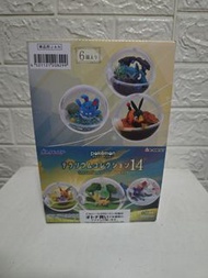全新未開re-ment pokemon terrarium collection 14 寵物小精靈水晶系列 生態球14