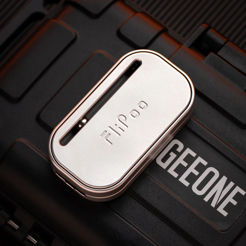 new PEL EDC Flipoo Fidget Slider Magnetic Machinery Ding Ding Stainless Steel Stress Relief Toy Fidg