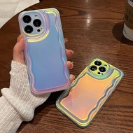 Soft Case Hologram Fairy Matte Gradasi Laser Case Cute Silicone Soft Case for iPhone 11 12 13 14 PRO