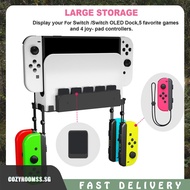 [cozyroomss.sg] Wall Stand Holder Console Switch Dock Controller Wall Mount for Nintendo Switch