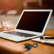 50cm Usb 2.0 Type A Male To Usb A Male Sycn Data Charger Cord Black Cable M7b9