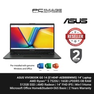 ASUS VIVOBOOK GO 14 (E1404F-AEB888WMS) R5-7520U, 16GB LPDDR5, 512GB SSD, Radeon, 14" FHD, Win11H, Of
