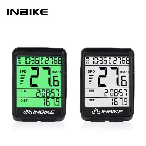 INBIKE Waterproof Bicycle Computer Wireless Cycling Speedometer Bike Odometer MTB Road Stopwatch Bic