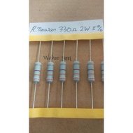 BERMUTU Resistor 330 ohm Taiwan 2 watt 5%