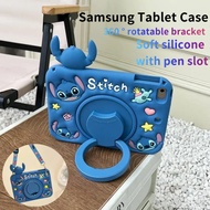 with 360 ° rotatable bracket Silicone Cover For Samsung Galaxy Tab A7 Lite 8.7 SM-T220 SM-T225 Table