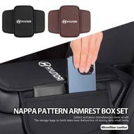 Car Center Console Armrest Pad Auto Central Armrest Box Cover Accessories For Hyundai Genesis N-LINE