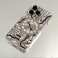 MESIN Personality Soft Watch Machine Case hp Infinix 60 Pro Plus Note 50 Pro 5G Smart 10 Plus Smart 