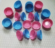 (24 pcs Large ) Puto Cups,/ Puto kutsinta Cups. / Puto Molder,/ Baking liners Cake Mold Plastic, Kut