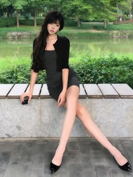 QIANMANZI | เซ็ตสามชิ้นสุดเซ็กซี่ Pure Desire