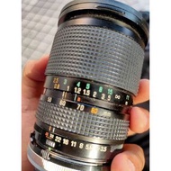 鏡頭 TAMRON 28 80MM BARR FOR CANON FD 含。轉接環 前後蓋 手動 百搭 送鏡筒