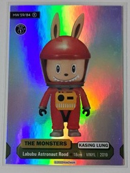HOW2WORK - HOW2WORK THE MONSTERS SERIES 1 KASING LUNG HW 59/84 Labubu Astronaut Rood R卡 集換式卡牌