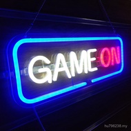 Back Panel Neon Light Cross-Border Supply Modeling ON GAME led Decorative Light GAME X0JF