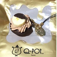 全新 日本 Q-Pot 甜點精品 香蕉巧克力 杯子蛋糕 手機繩