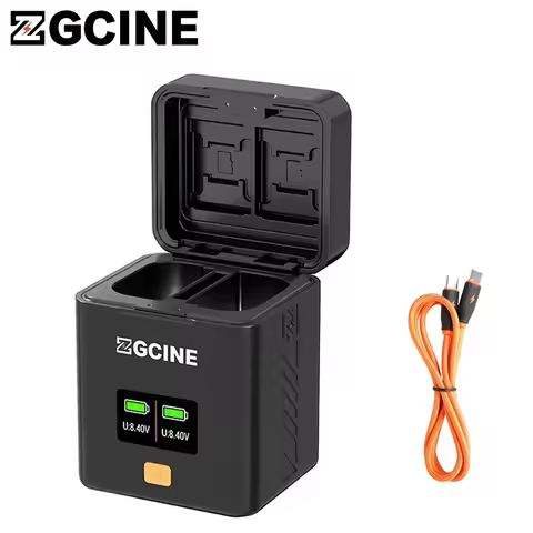 ZGCINE PS-FW50 /FZ100/LPE6/EL15/EL25/W235/W126/BLK22 Camera Battery Charging Case (Not Include Batte