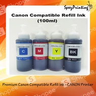 Premium Canon Brother HP Compatible Refill Ink - CANON Brother HP Printer