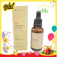 Vitamin D3 K2 Mk7 Của Anh Nutrivitality cho bé từ sơ sinh giúp bé cao lớn khỏe mạnh hơn