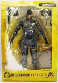 漫玩具 全新 Play Arts 改 Metal Gear Solid 潛龍諜影 和平先驅 盾牌 史内克 Snake