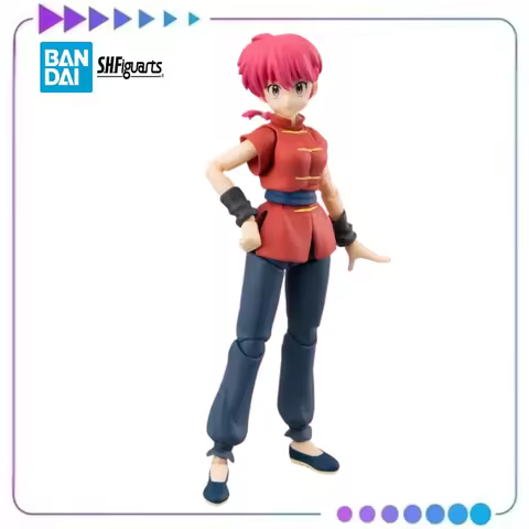 【Pre Sale】BANDAI SPIRITS SHF Ranma 1/2 Ranma Saotome Model Classic Anime Toys