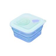 partita 帕緹塔 全矽膠伸縮保鮮盒 藍色 680ml  1個