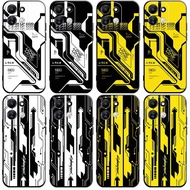 casing for Redmi 17 4G 5G tech style right angle soft cover