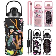 PJX [Laguna] 2L Water Bottle Covers Large Capacity Water Bottles Holder Bag Thermos Bottle Cover Dri