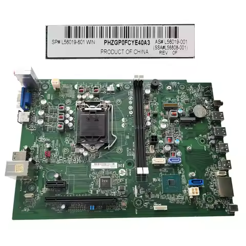 Used For HP Gaming TG01 TE01 Motherboard L56019-601 L56019-001 L56808-001 H370 LGA1151 8th 9th DDR4 