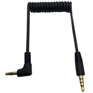 3.5mm Audio Cable - Dual Male 3.5mm TRRS to TRS Universal Cable for Microphones