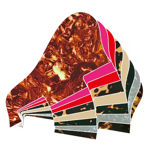 XinYue Custom Guitar Pickgaurd - For ES 335 Short Jazz Archtop Guitar Pickguard Scratch Plate Multi 