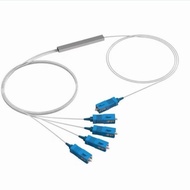 Fiber Optik/FO passive splitter/PLC splitter micro 1:2 1:4 SC UPC - PLC 1:4