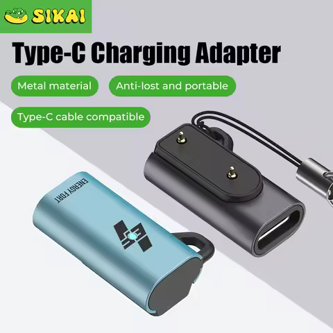 Type C Charging Adapter USB C Smart Watch Charger Converter For Huawei Band 10/9/8/7/6 Fit3 Watch 5X