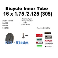 Co2 Bicycle Inner Tube 16 x 1.75 /2.125 (305)